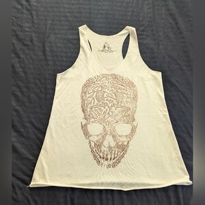 Bear Dance Racerback Skull Tank